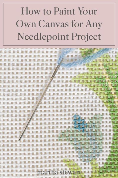 Diy Needlepoint Pattern, Needle Point Beginner, Needlepoint Rugs Pattern, Painted Needlepoint Canvas, How To Paint A Needlepoint Canvas, Basic Needlepoint Stitches, Easy Needlepoint Patterns, How To Frame Needlepoint, Needlepoint Charts Free