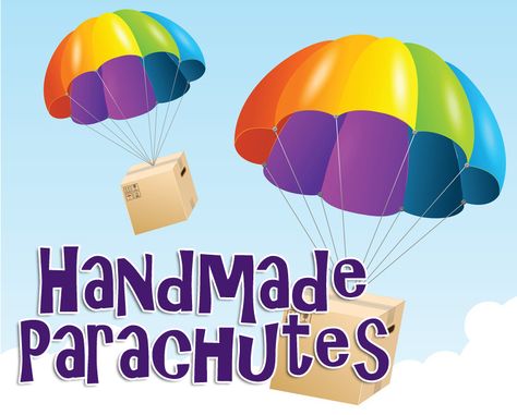 Handmade parachutes craft for kids - By Christianity cove for In The Playroom Bible Science, The Measured Mom, Measured Mom, Teaching Techniques, Summer Craft, Summer Crafts For Kids, Cool Science Experiments, Sunday School Lessons, Science Experiment