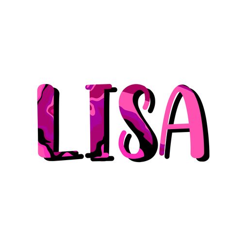 A tiktok name request Lisa Sticker, Tiktok Name, Blackpink Logo, Lisa Name, Beautiful Butterflies Art, Name Sticker, Logo Name, Blackpink Wallpaper, Cellphone Wallpaper Backgrounds