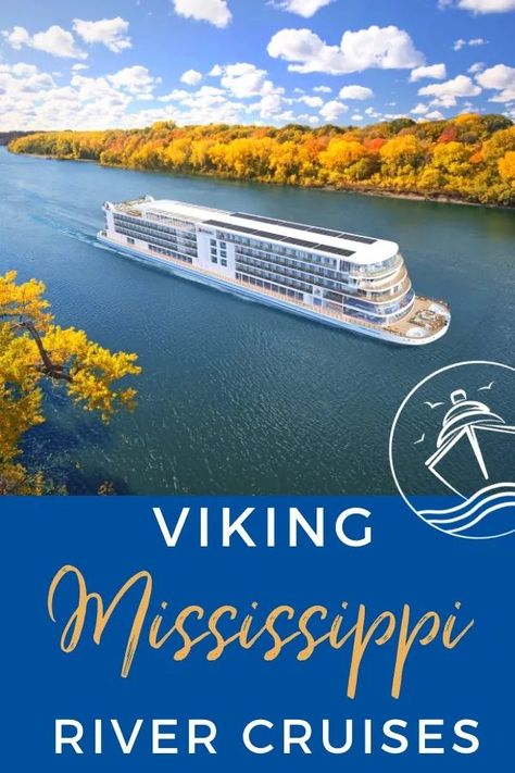 Chairman Torstein Hagen announced Viking’s new Mississippi River cruises. The Viking Mississippi will debut in America’s heartland in August 2022. #Viking #MississippiRiver #CruiseVacation #Cruising American Cruise Lines Mississippi, Viking Cruises Rivers Rhine, Best Viking River Cruise, Viking Cruises Rivers Danube, Mississippi River Delta, American Cruise Lines, Mississippi River Cruise, Top Cruise, River Pictures