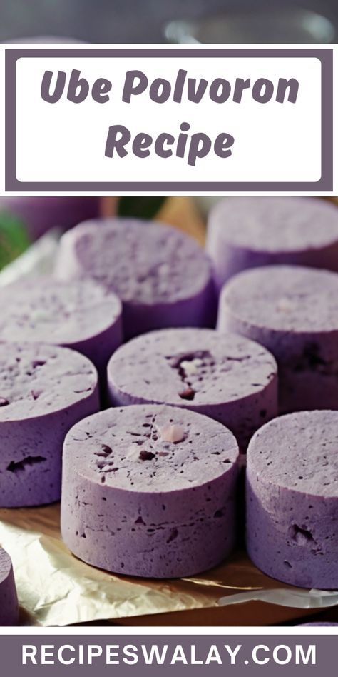 Delight in the rich, velvety goodness of the Ube Polvoron Recipe, a cherished Filipino confection that has captured hearts with its unique purple ... #Ube #Polvoron #Recipe Godiva Chocolate Cheesecake Recipe, Polvoron Recipe, Ube Polvoron Recipe, Polvorones Recipe, Cabbage Slaw Recipes, Chicken Finger Recipes, Ube Recipes, Flan Recipe, Parchment Paper Baking