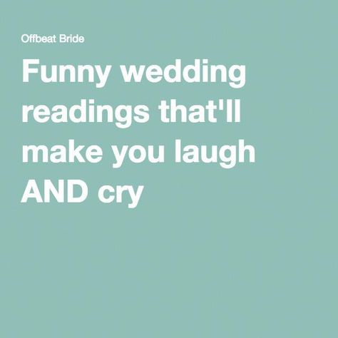 Funny Wedding Readings, Funny Wedding Toasts, Wedding Ceremony Script Funny, Wedding Toast Speech, Wedding Speech Quotes, Groom Speech Examples, Funny Wedding Speeches, Best Man Wedding Speeches, Wedding Ceremony Readings