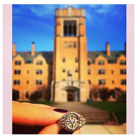 Saint Marys College, Saint Marys, Saint Mary, Notre Dame, Life Hacks, Ring