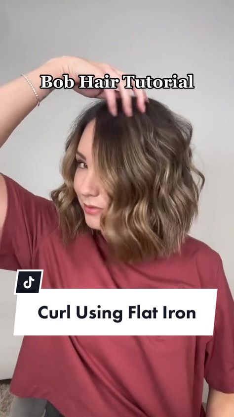 TikTok · Chloe Brown Chloe Brown Hair, Chloe Brown, Instagram Link In Bio, Instagram Link, Flat Iron, Cut And Color, Bob Hairstyles, Hair Tutorial, Hair Ideas