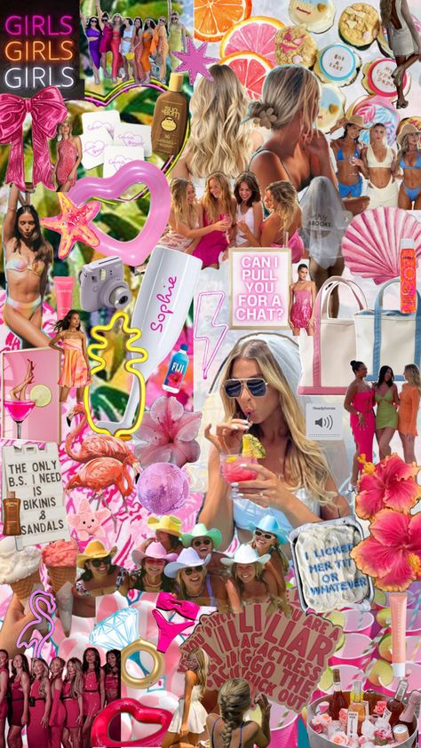 Island Party Decorations, Miami Bachelorette Party, Bach Bash, Island Party, Preppy Inspiration, Island Theme, Bachelorette Party Planning, Bachelorette Themes, Beach Bachelorette