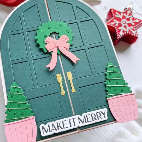 (Ad: Design Team) I’m back on the @sevenhillscrafts blog today with two projects to welcome the festive season. ☃️ They both feature the wonderfully versatile Door Decor die set from @concordand9th and Elegant Christmas 2 sentiments from @waffleflowercrafts 💗 Links in bio for: 💗 Detailed blog post 🇬🇧 Shopping with @sevenhillscrafts #handmadebynatty #handmadecards #cardmaking #cardmakersofinstagram #papercrafting #papercraftersofinstagram #papercrafter #cardmaker #cardmakingideas #diycard... Concord And 9th, Elegant Christmas, Card Maker, Ad Design, Cool Cards, Door Decor, Festive Season, Diy Cards, Festival Season