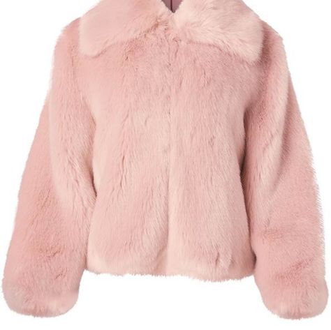 Pink Faux Fur Jacket Rose Gold Jacket, Pink Fur Jacket, Custom Wardrobe, Pink Faux Fur Jacket, Peplum Coat, Feather Jacket, Gold Jacket, Suede Fringe Jacket, Pink Fur