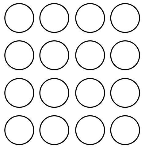 7+ Free Printable Blank Circle Template | How To Wiki 1 Inch Circle Template Free Printable, Printable Circle Template, Circle Templates Printable Free, Circle Template Free Printable, Button Template, Circle Printable, Printing Templates, Triangle Template, Jesus Crafts