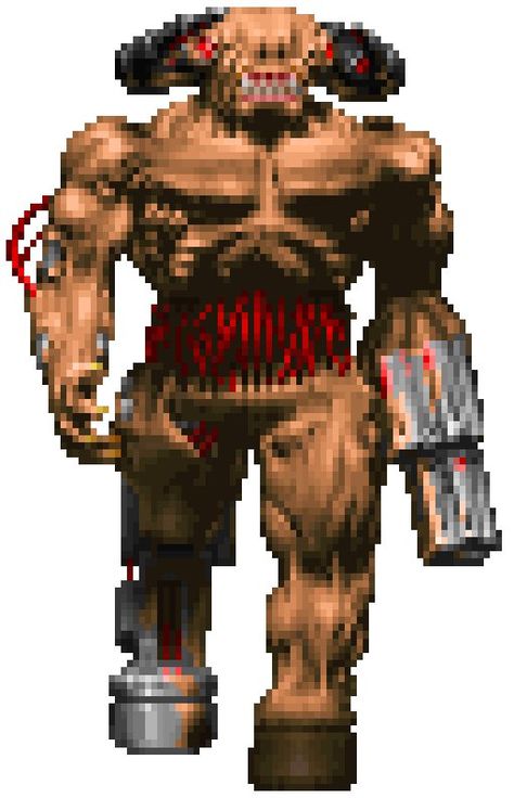 Doom Sprites, Urban Horror, Military Drawing, Doom 1993, Doom Art, Doom Guy, Doom Videogame, Doom 4, Doom Demons