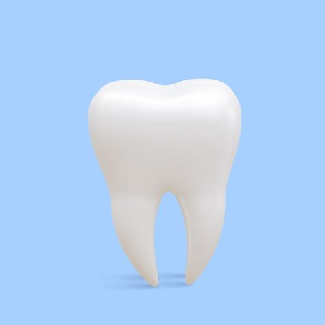 Realistic tooth isoleted on blue backgro... | Premium Vector #Freepik #vector #teeth-3d #tooth-3d #oral #teeth-background Dental Images Pictures, Teeth Background, Teeth Images, Teeth Illustration, Dental Images, Dental Photography, Graphic Design Flyer, Simple Illustration, Daily Routines