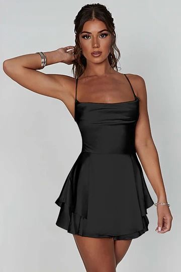 Hoco Dresses In Stock – Page 2 – queendancer Black Dance Dresses, Dance Dresses Short, Black Homecoming Dresses, Hoco Inspo, Short Black Dress, 1920s Dresses, Black Homecoming Dress, Cute Homecoming Dresses, Satin Homecoming Dress