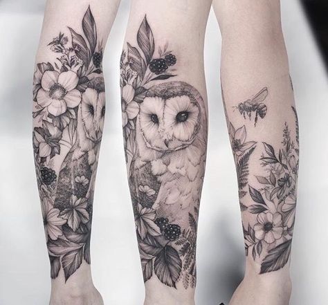 Pheasant Tattoo, Snow Owl Tattoo, Owl Tattoo For Women, Owl Forearm Tattoo, Cyberciligism Tattoo, Legs Tattoos, 1975 Tattoo, Barn Owl Tattoo, Owl Tattoo Sleeve