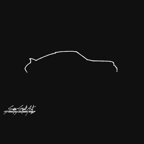 Simple Car Tattoos For Men, Car Silhouette Tattoo, Porsche Tattoo Design, Porsche Tattoo Ideas, Car Related Tattoos, Porsche Silhouette, Porsche Tattoo, Porsche Sketch, Porsche Tshirt