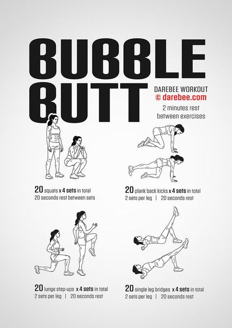 Bubble Butt Workout Cat Woman Workout, 800m Training Workouts, Simple Glute Workout, Glute Workout No Equipment, Glute Workout At Home, Darebee Workout, Fitness Before After, Workout Morning, Exercise Goals