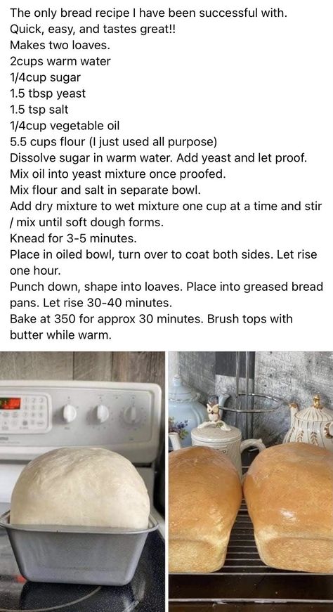 Loaves Of Bread, Homemade Bread Recipes Easy, Homemade Bread Easy, Easy Bread Recipes, Easy Bread, Bread Recipes Homemade, How To Make Bread, Homemade Bread, Bread Recipe