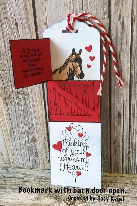 Horse Bookmarks, Horse Bookmark, Horse Valentine Cards, Wild West Crafts, Horse Valentine, Mother's Day Gift Card, Diy Valentines Cards, Horse Cards, Bookmark Craft