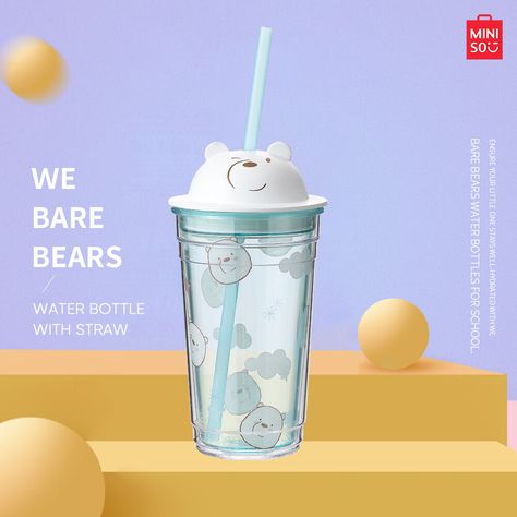 Want to know tips to drink more water? Get a lovely bottle. Miniso We Bare Bear bottles are surely something you can’t miss. Isn’t it cute? Comment below and tell us. #minisoaustralia #minisofun #minisolove #lifeforfunwithminiso #minisoau #minisocute #miniso Miniso Products, We Bare Bear, Australia Life, Ice Bear, Ice Bears, Cute Water Bottles, Car Essentials, Drink More Water, Hydroflask Stickers