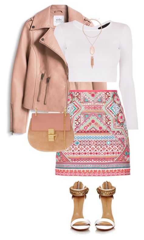 "ootd" by lisamichele-cdxci ❤ liked on Polyvore featuring Accessorize, ChloÃ© and Kendra Scott Looks Chic, Polyvore Outfits, Red Jacket, Outfits Casuales, Kendra Scott, Look Fashion, Classy Outfits, Everyday Outfits, Chic Outfits