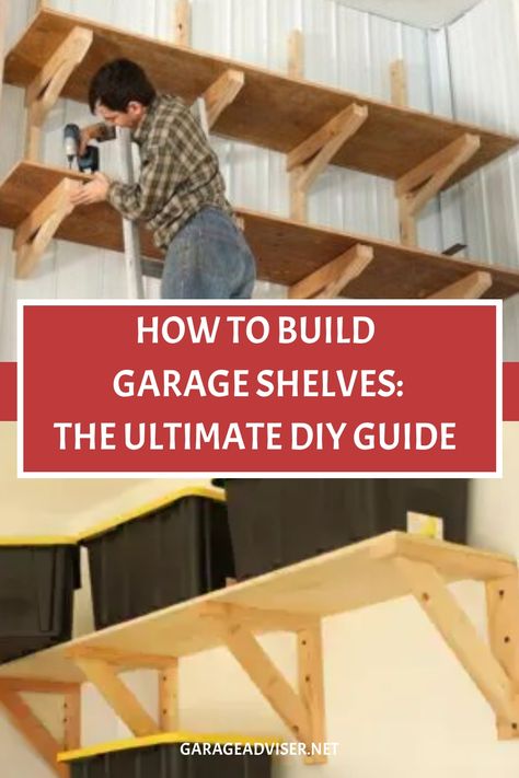 Organizing your garage can seem like a daunting task, especially when you have a plethora of tools, seasonal items, and miscellaneous junk scattered around. But fear not! Building your own garage shelves is an excellent solution to declutter and maximize your storage space. Not only does it help to keep things organized, but it also […] Garage Storage Organization Wall Shelves, Diy Wood Garage Shelves, Wall Mounted Garage Shelves, Diy Garage Shelving Ideas, Garage Shelving Ideas Diy, Wooden Garage Shelves, Garage Shelves Diy, Declutter Garage, Hanging Garage Shelves