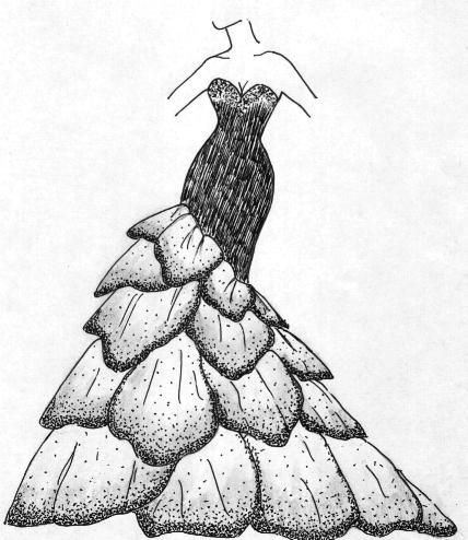 Custom Design Option Mermaid Gown Sketches Design, Ball Gown Fashion Illustration, Ball Gown Sketches Design, Top Design Drawing, Ball Dress Drawing, Gown Drawing Sketches, Gown Sketches Design, Ball Gown Illustration, Ball Gown Drawing