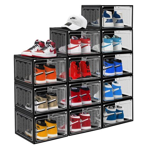 Shoe Box Organization, Shoe Bins, Shoe Rack Box, Clear Plastic Shoe Boxes, Giant Shoe Box, Sneaker Storage Box, Shoe Display Case, Shoe Box Organizer, Shoe Storage Boxes