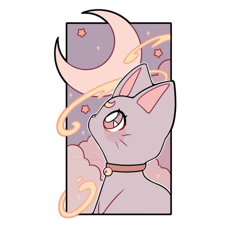 Sailor Moon Cats 🌙💫 . . #sailormoon #luna #artemis #diana #anime #retro #nostalgic ##ａｅｓｔｈｅｔｉｃ #aesthetic Luna Cat Tattoo Sailor Moon, Sailor Moon Illustration, Saler Moon, Luna Cat Sailor Moon, Sailor Moon Cats, Ghibli Fanart, Nerdy Art, Luna Artemis, Luna Cat