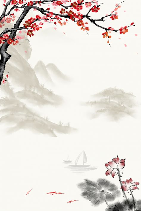 Japanese Theme Background, Chinese Calligraphy Painting, Chinese Calligraphy Background, Chinese Ancient Painting, Japanese Background Design, Chinese Aesthetic Background, Chinese Vintage Aesthetic, Chinese Background Wallpapers, Chinese Art Background