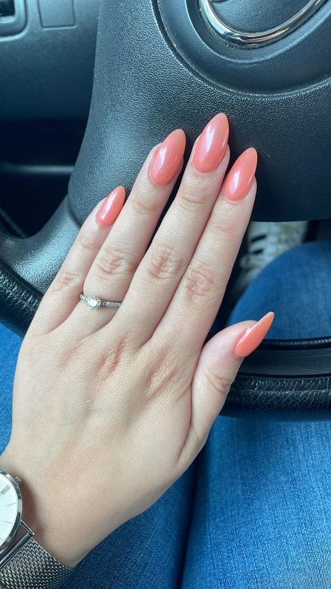 Salmon Nails, Aries Moon, Sacral Chakra Healing, Trendy Nail, Trendy Nail Art, Sacral Chakra, Chakra Healing, Trendy Nails, Nail Colors