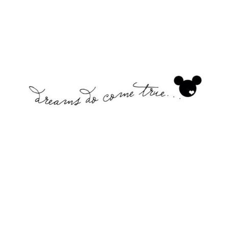 Maybe an idea? Subtle Disney Tattoos Simple, Disney Saying Tattoos, Disney Quotes Tattoos, Minimal Disney Tattoo, Mickey Mouse Tattoo Design, Disney World Tattoo, Subtle Disney Tattoos, Small Disney Tattoo Ideas, Mouse Tattoo Design