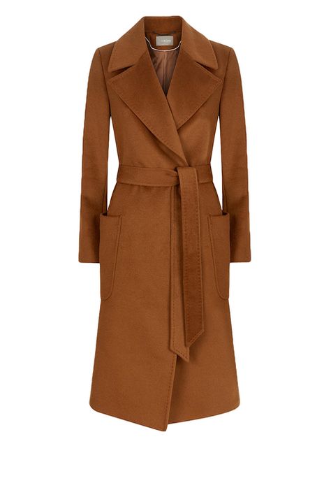 Jaeger Classic wool wrap coat in dark camel - £320 Modest Dressing, Camel Coat Outfit, Edgy Fashion Chic, Wool Wrap Coat, Fashion Vibes, Organization Diy, Wool Wrap, Fashion Capsule, Wrap Coat