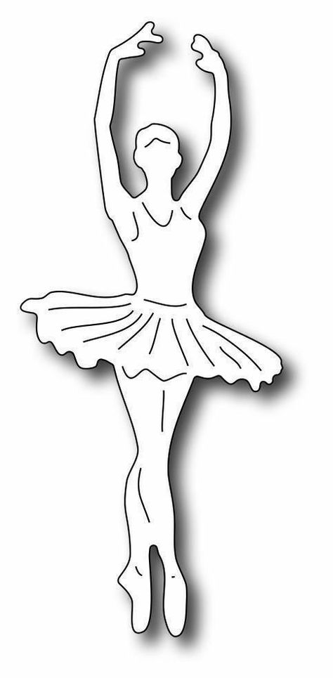 Ballet Crafts, Ballet Recital, Ballerina Silhouette, Ballerina Birthday Parties, Ballerina Art, Frantic Stamper, Ballerina Party, Ballerina Birthday, Girl Birthday Cards