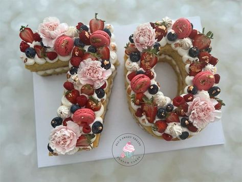 Woman’s 70th Birthday Cake, 70 Bday Cake, Simple 70th Birthday Cake, Cake 70th Birthday Mom, 75 Number Cake, 70 Cake Birthday, 75th Birthday Ideas For Mom Cake, Birthday Cake 70th Woman, Cake For 70th Birthday Woman