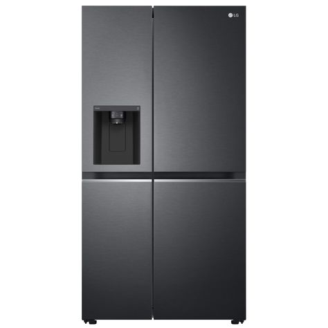 Door In Door Refrigerator, Side By Side Fridge, Black Fridges, American Fridge Freezer, Smart Fridge, American Fridge, American Style Fridge Freezer, Round Ice, American Fridge Freezers