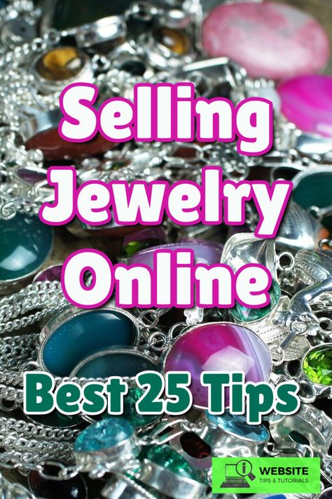 Jewelry Business Sell Jewelry Online, Selling Jewelry Online, Handmade Jewelry Business, Sell Jewelry, Diy Jewelry To Sell, Jewelry Making Business, Amazon Jewelry, Jewellery Marketing, Homemade Jewelry