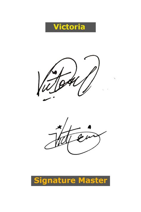 Signature Ideas For V Names, Victoria Signature Ideas, Cool Signatures Ideas Letter V, V Signature Ideas, Letter V Tattoo Ideas, Victoria Tattoo, V Name, Victoria Name, V Signature