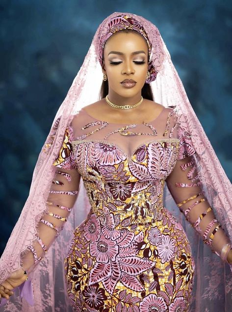 Arewa Ankara Wedding Styles, Kitchen Party Dresses African Bride, Kitchen Party Dresses African, Kitchen Party Dresses, Arewa Styles, Wedding Frock Designs, Ankara Wedding Styles, Ankara Dress Designs, African Bride