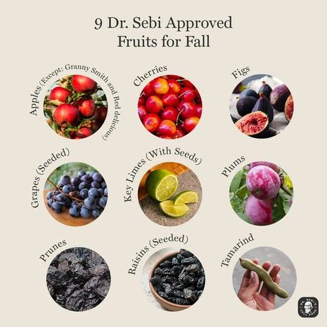 Add these Dr. Sebi Approved fruits to your shopping list. Remember to purchase organic seeded fruits in season! Visit the link for more inspiration. Dr Sebi Cleanse, Chinese Medicine Diet, Fruits In Season, Dr Sebi Herbs, Dr Sebi Recipes Alkaline Diet, Dr Sebi Alkaline, Dr Sebi Alkaline Food, Dr Sebi Recipes, Herbs List