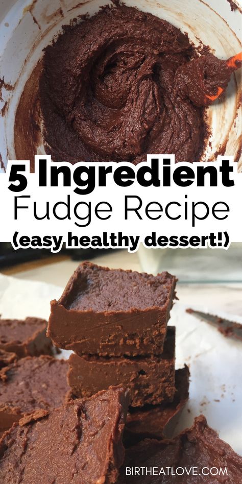 Simple 5 ingredient Fudge Recipe! This healthy fudge recipe is one of my favorite easy healthy desserts for Christmas. It has NO refined sugar! Plus it's a great no bake dessert recipe that good for clean eating and weight loss. A good Christmas treat that your family will never guess is healthy! Vegan, dairy free, gluten free, paleo, and keto friendly! #healthydesserts #fudge #Christmastreat Healthy No Sugar Desserts, Healthy Deserts Recipes Clean Eating, Healthy Fudge Recipe, Easy Healthy Desserts, Coconut Oil Fudge, Desserts For Christmas, Healthy Lactation Cookies, Easy Desserts For Kids, Dairy Free Fudge