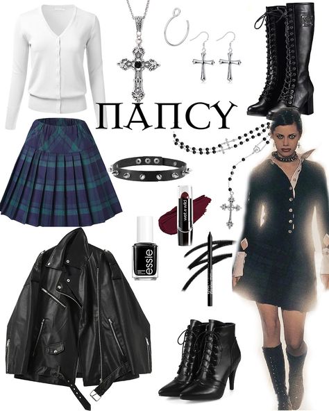 The Craft Outfits: 90’s, Goth & Witchy! – Stealing Pretty Movie Cosplay Ideas, The Craft Movie Outfits, The Craft Costume, Classic Goth Outfits, Alt Halloween Costumes, The Craft Outfits, Craft Outfits, 70s Party Outfit, Halloween Fashion Outfits