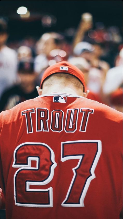 Mike Trout Wallpaper, Trout Wallpaper, Ball Photos, Baseball Pics, Baseball Wallpaper, Softball And Baseball, Mlb Wallpaper, Baseball Photography, Mlb Photos