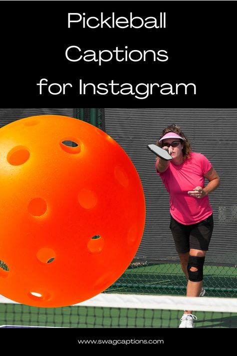 Looking for the perfect captions for your pickleball pictures on Instagram? We've got you covered! Check out this article for a collection of catchy and fun pickleball captions that will make your posts stand out. Let the games begin! #PickleballCaptions #InstagramPickleball #PickleballPictures #PickleballFun #PickleballLove #PickleballLife #PickleballCommunity #PickleballInspiration #PickleballGram #PickleballVibes Pickleball Quotes Funny, Pickleball Pictures, Pickleball Party Ideas, Pickleball Sayings, Pickleball Quotes, Pickleball Funny, Let The Games Begin, Witty One Liners, Perfect Captions