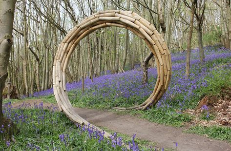 Paddock Paradise, Moon Gate, Art Uk, Garden Structures, Outdoor Art, Garden Gates, Land Art, Garden Paths, Dream Garden