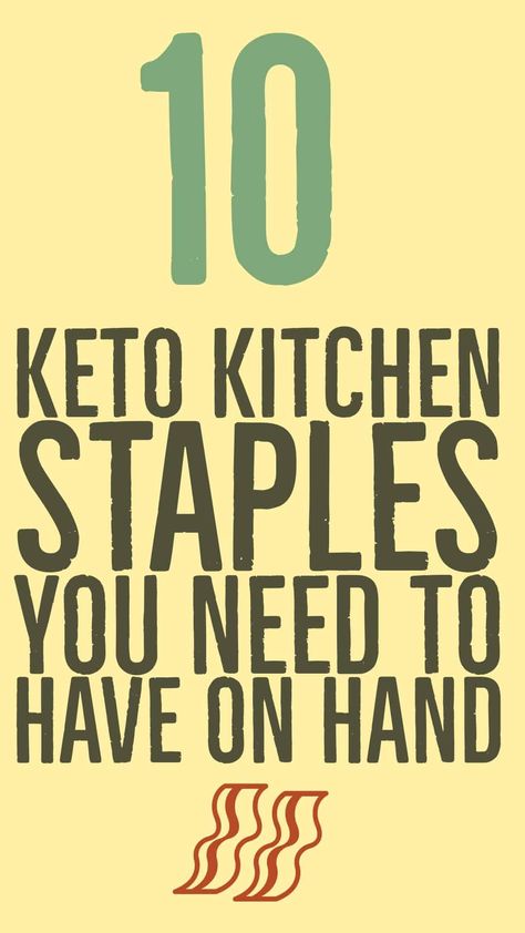 Keto Staples, Keto Basics, Keto Diet Drinks, Keto Kitchen, Kitchen Staples, Keto Diet List, Keto Diet Snacks, Keto Diet App, Keto Recipes Ketogenic