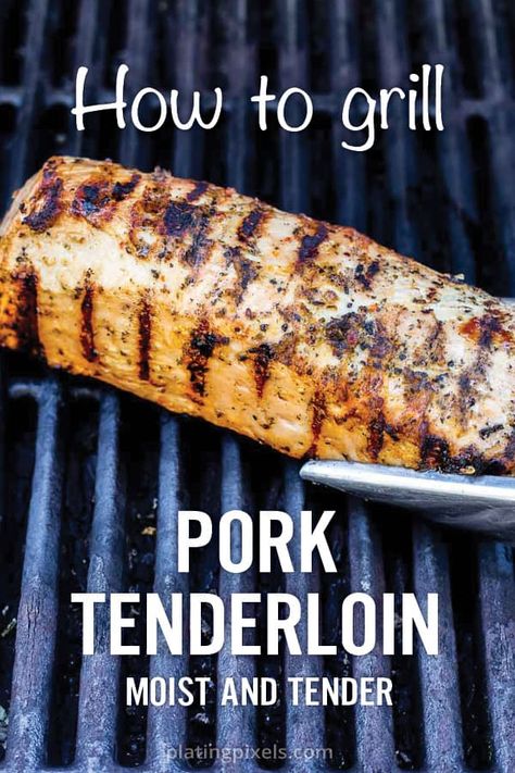 Grill Pork Tenderloin, Grilled Pork Tenderloin Recipes, Grilled Pork Loin, Pork Tenderloin Recipe, Tenderloin Recipe, Grilled Pork Tenderloin, Pork Loin Recipes, Tenderloin Recipes, Marinated Pork