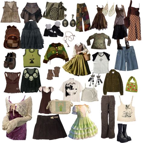 Fairycore Capsule Wardrobe, Faerie Aesthetic Clothes, Dark Fairy Core Outfits, Witch Core Outfits, Melanie Martinez Inspired Outfits, My Dream Closet, Fairy Grunge Outfit, Fairy Core Outfits, Pinterest Wardrobe