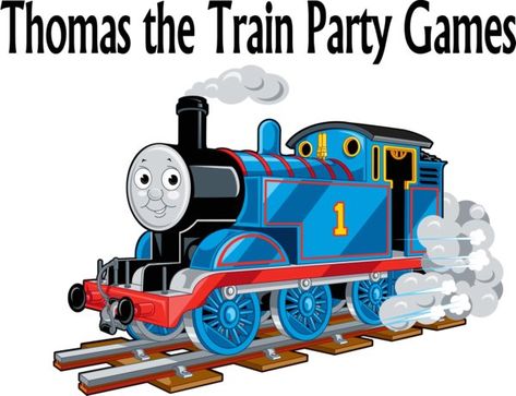 Thomas the Train birthday party games, ideas, and printables! Train Birthday Party Games, Birthday Party Games Ideas, Thomas Train Birthday, Party Games Ideas, Thomas The Train Birthday, Thomas Birthday Parties, Thomas The Train Birthday Party, Thomas The Train Party, Train Birthday Party