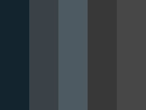 Grey Color Names, Shades Of Gray Color, Flat Color Palette, Dark Color Palette, Black Color Palette, Color Palette Challenge, Color Schemes Colour Palettes, Grey Color Palette, Muted Color Palette