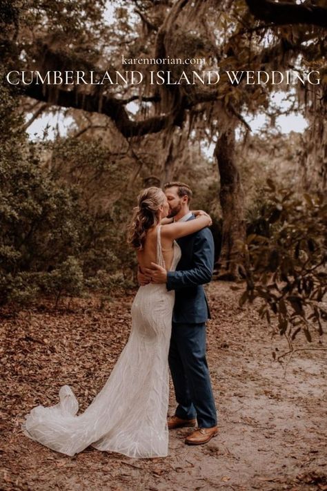 Having a Cumberland Island wedding means a few things: first, you can’t take a bad photo anywhere on the island. Next, you can expect sweeping views, very few crowds, and nature every which way you turn. But chances are, if you’ve looked up Cumberland Island photography, then you probably already have a good idea of what this place is all about. Whenever I get to shoot a Cumberland Island elopement or wedding, it is great, since it is one of my favorite places for a wedding in Georgia. Cumberland Island Wedding, Island Elopement, Cumberland Island, Island Photography, Bad Photos, Beach Wedding Photos, Beach Elopement, Golden Sun, Unique Wedding Venues