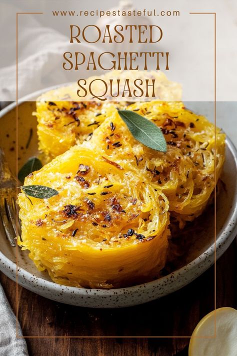 This simple Roasted Spaghetti Squash recipe transforms a humble vegetable into a delicious and healthy alternative to pasta. Perfectly roasted until fork-tender, it can be served with a variety of toppings for a nutritious meal. Roast Spaghetti Squash, Roasted Spaghetti Squash, Spaghetti Squash Recipe, Vegetarian Spaghetti, Carb Alternatives, Spaghetti Squash Recipes, Squash Recipe, Spaghetti Recipes, Squash Recipes