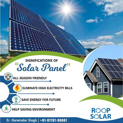 Solar Installation Flyer Design, Restaurant Creatives, How Solar Energy Works, Solar Energy Design, Solar Energy Facts, Solar Products, Solar Energy Projects, Solar Power House, Solar Farm